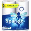 imageSparkle PickASize Paper Towels 3 Triple Rolls  9 Regular Rolls Everyday Value Paper Towel With Full And Half SheetsWhite