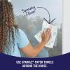 imageSparkle TearASquare Paper Towels 12 Double Rolls  24 Regular Rolls Customizable Sheet Size Paper Towel