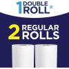 imageSparkle TearASquare Paper Towels 2 Double Rolls  4 Regular Rolls Customizable Sheet Size Paper Towel110 sheet Pack of 24