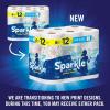 imageSparkle TearASquare Paper Towels 2 Double Rolls  4 Regular Rolls Customizable Sheet Size Paper Towel110 sheet Pack of 6