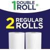 imageSparkle TearASquare Paper Towels 2 Double Rolls  4 Regular Rolls Customizable Sheet Size Paper Towel24 Count Pack of 1