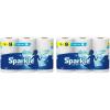 imageSparkle PickASize Paper Towels 3 Triple Rolls  9 Regular Rolls Everyday Value Paper Towel With Full And Half Sheets126 sheet Pack of 6