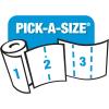 image:imageSparkle PickASize Paper Towels Spirited Prints 2 Double Rolls Strong 2 Ply Towels for Kitchen Cleanup and Everyday Messes2 Giant Rolls