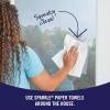 image:imageSparkle PickASize Paper Towels Spirited Prints 2 Double Rolls Strong 2 Ply Towels for Kitchen Cleanup and Everyday Messes3 Count Pack of 1