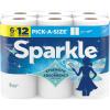 image:imageSparkle PickASize Paper Towels Spirited Prints 2 Double Rolls Strong 2 Ply Towels for Kitchen Cleanup and Everyday Messes110 sheet 6 Packs